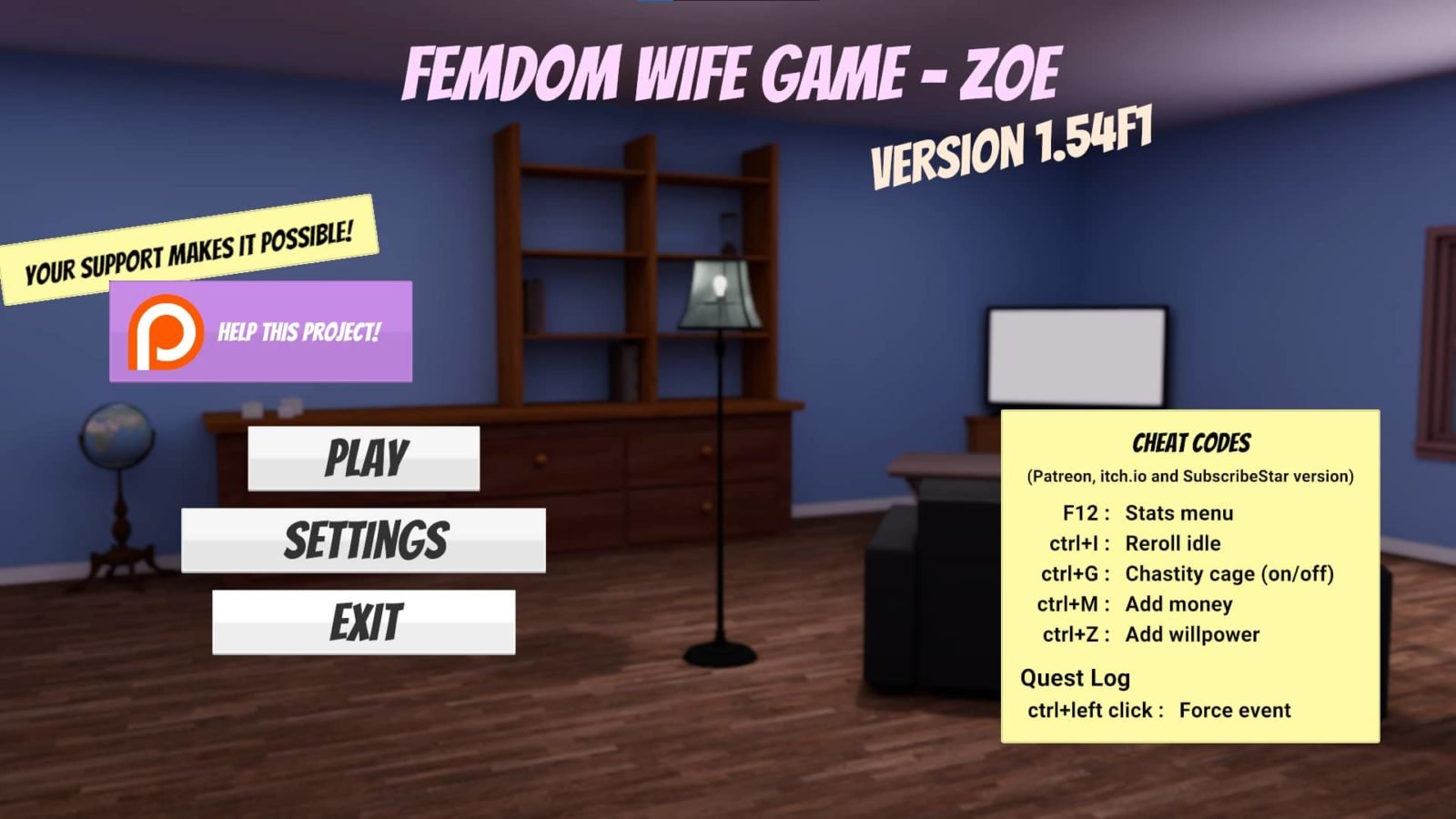 Femdom Wife Game Zoe Download [v1 66f1] Latest Version